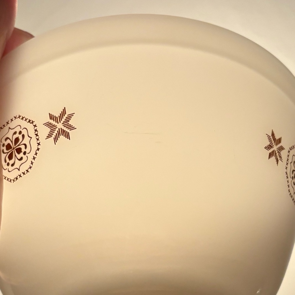 Vintage Pyrex Town and Country Mixing Bowl 401 - Picture 6 of 6